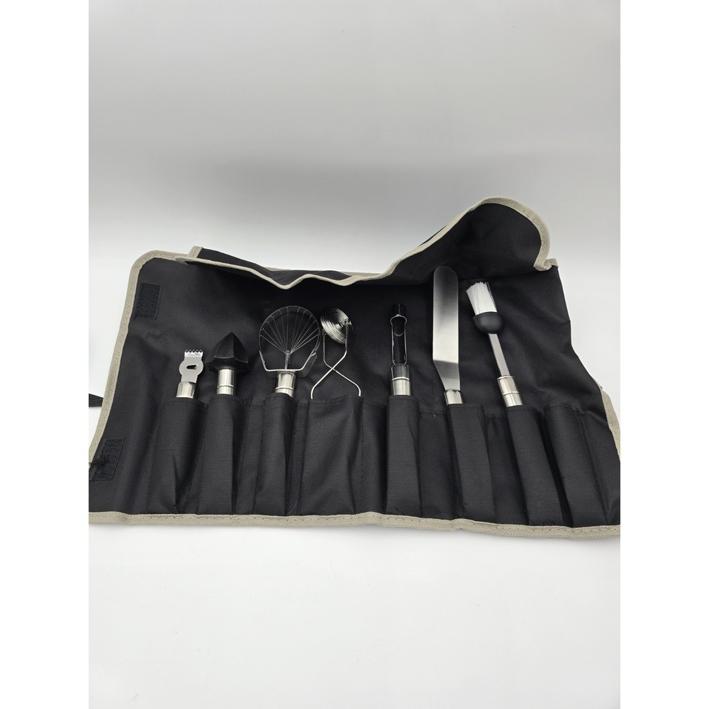 Blue Jean Chef Kitchen Tools Utensils In Carry Pouch